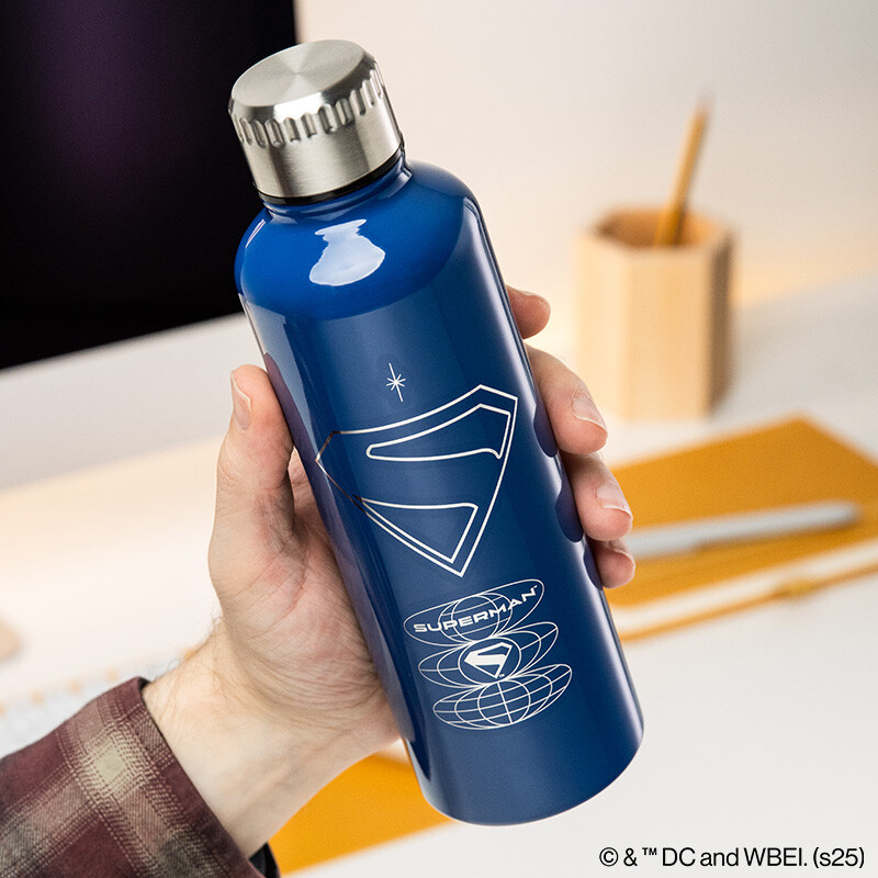 Superman Theatrical Metal Water Bottle