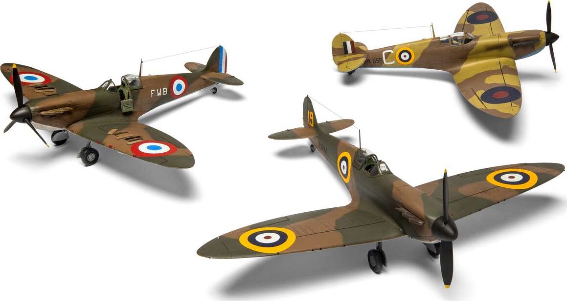 Airfix - Supermarine Spitfire Mki Fly Byggesæt - 1 48 - A05126B