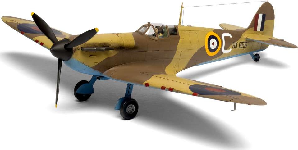 Airfix - Supermarine Spitfire Mki Fly Byggesæt - 1 48 - A05126B