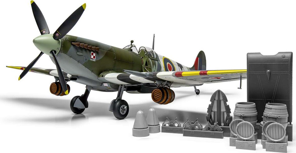 Airfix - Supermarine Spitfire Mkixc Modelfly Byggesæt - 1 24 - A17001
