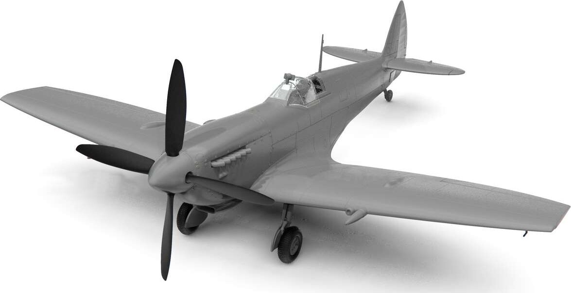 Airfix - Supermarine Spitfire Mkixe Fly Byggesæt - 1 48 - A05144
