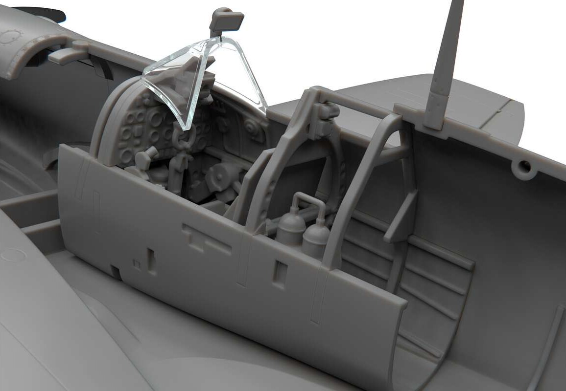 Airfix - Supermarine Spitfire Mkixe Fly Byggesæt - 1 48 - A05144