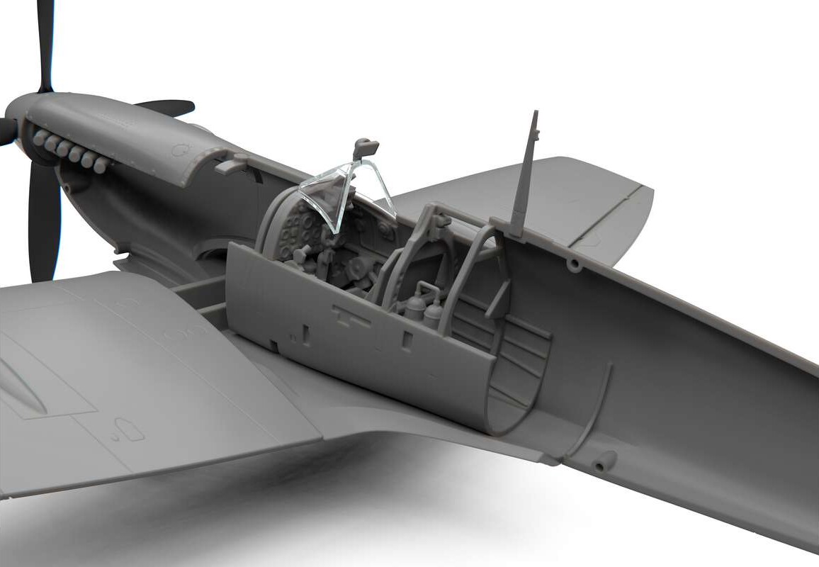 Airfix - Supermarine Spitfire Mkixe Fly Byggesæt - 1 48 - A05144