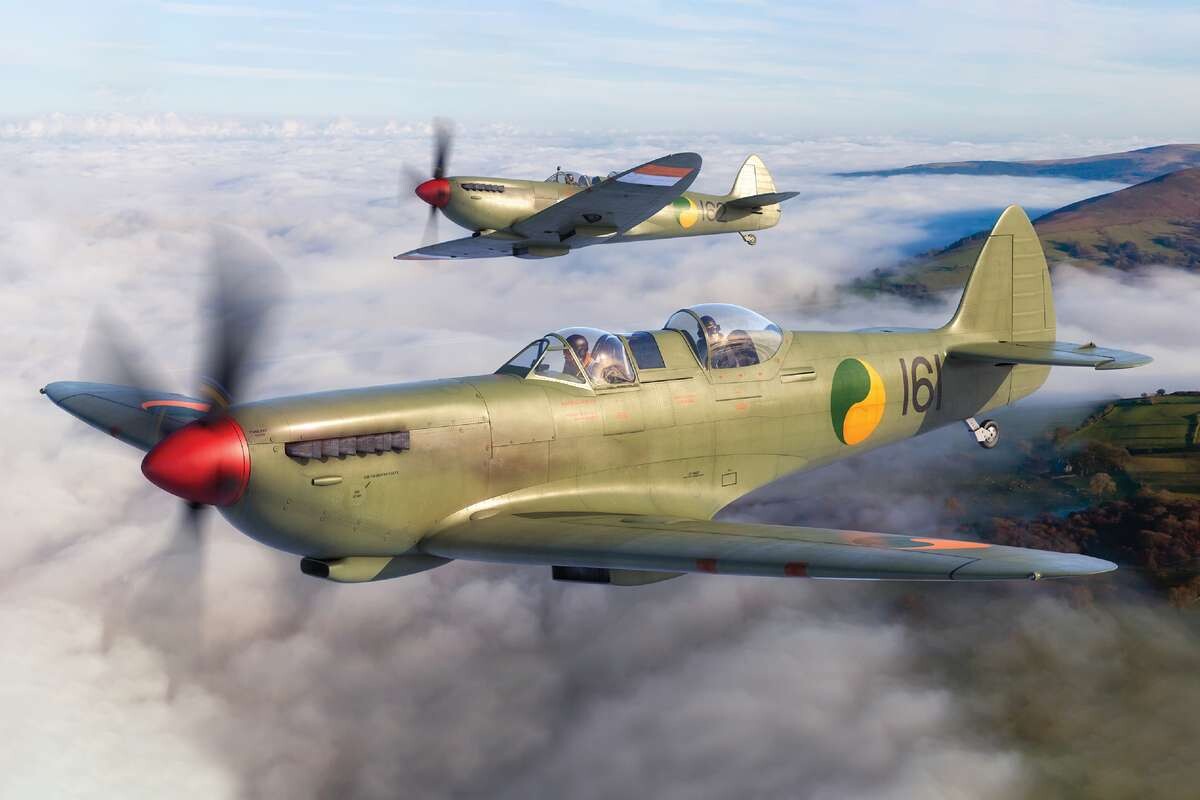 Airfix - Supermarine Spitfire Tr9 Fly Byggesæt - 1 48 - A05143