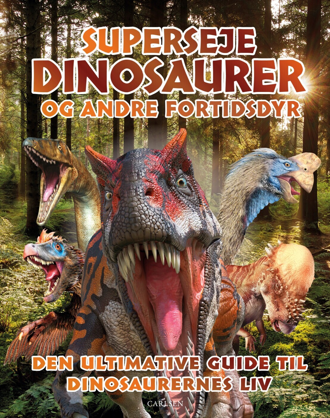 Superseje Dinosaurer Og Andre Fortidsdyr