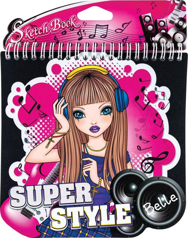 Superstyle Sketchbook 18 5 X 18 5 Cm - Centrum - Assorteret