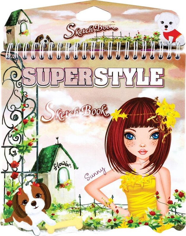 Superstyle Sketchbook 18 5 X 18 5 Cm - Centrum - Assorteret