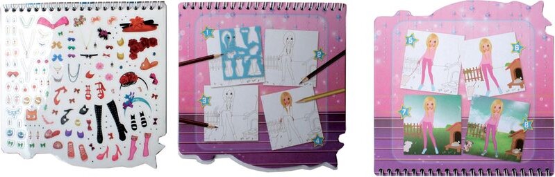 Superstyle Sketchbook 18 5 X 18 5 Cm - Centrum - Assorteret