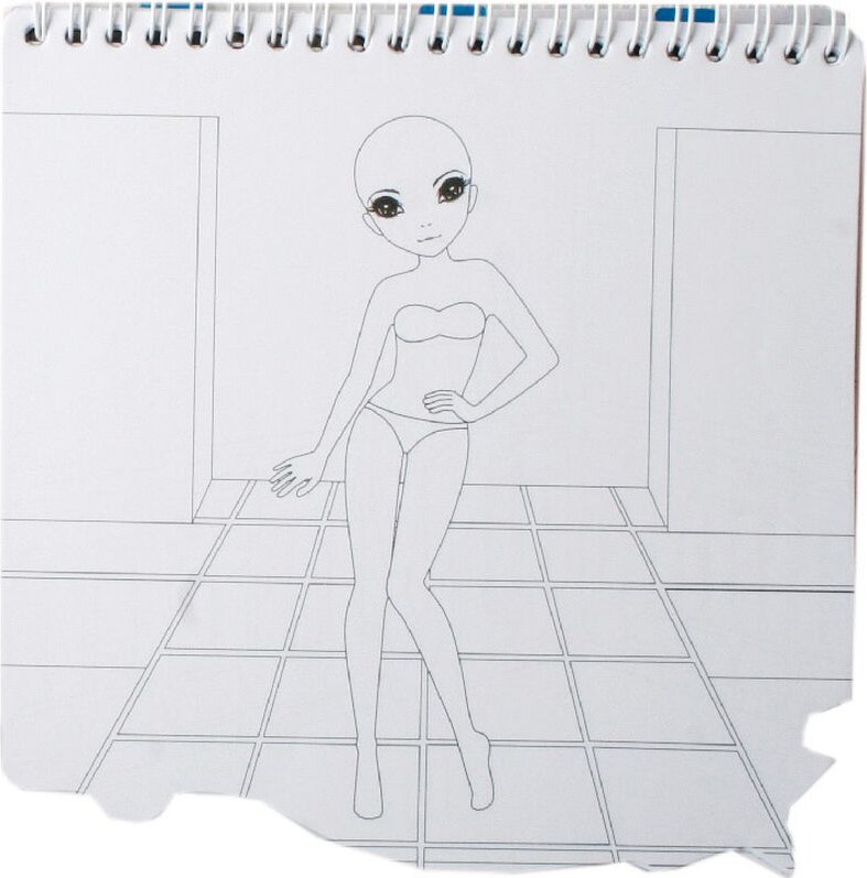Superstyle Sketchbook 18 5 X 18 5 Cm - Centrum - Assorteret