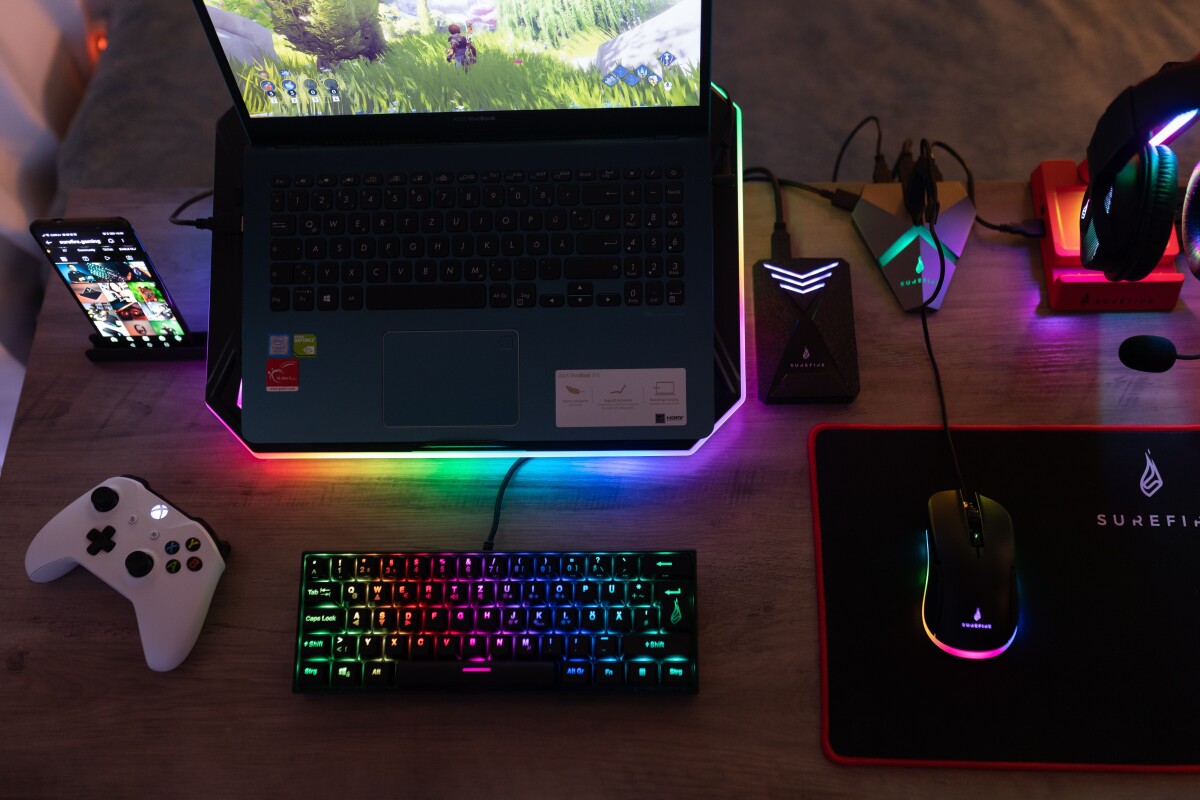 Surefire - Kingpin X1 60 Gaming Rgb Keyboard Qwerty - Nordisk