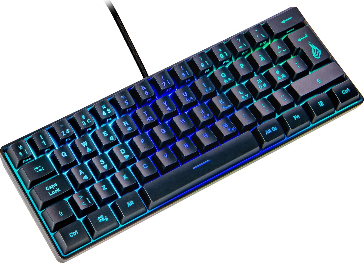 Surefire - Kingpin X1 60 Gaming Rgb Keyboard Qwerty - Nordisk