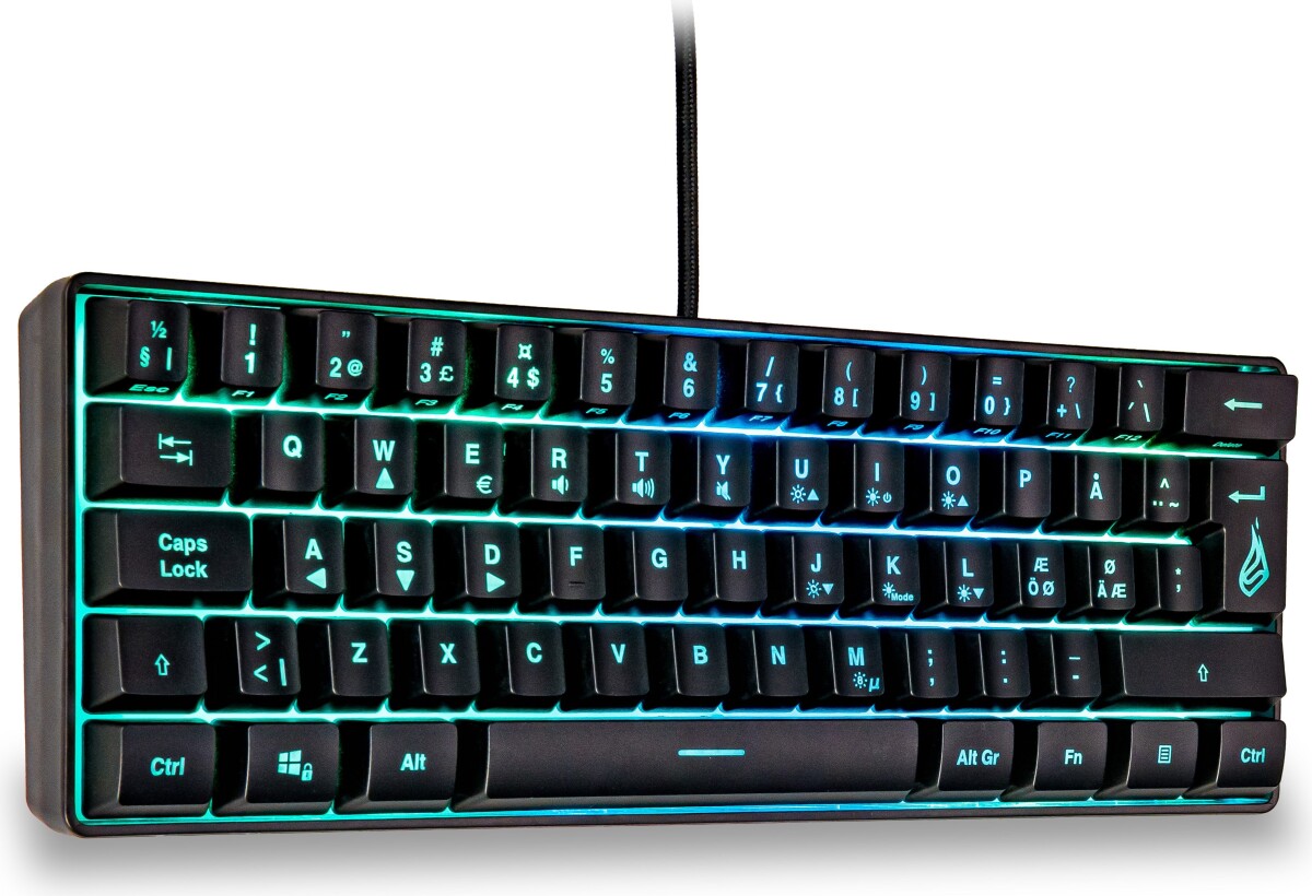 Surefire - Kingpin X1 60 Gaming Rgb Keyboard Qwerty - Nordisk