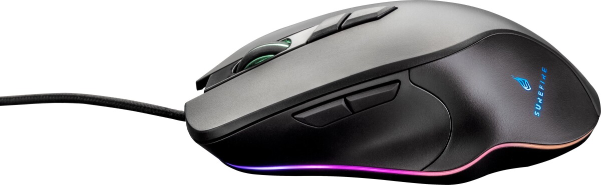 Surefire - Martial Claw Gaming 7-Button Mouse With Rgb