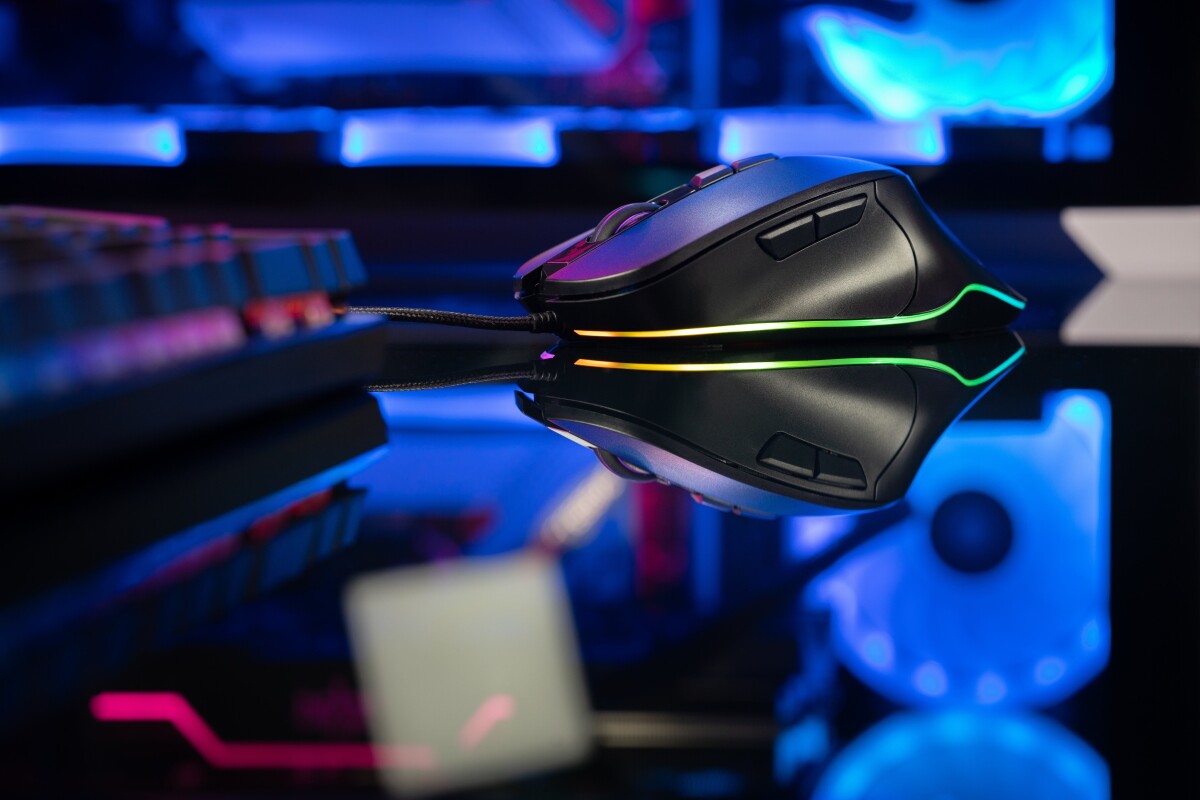Surefire - Martial Claw Gaming 7-Button Mouse With Rgb