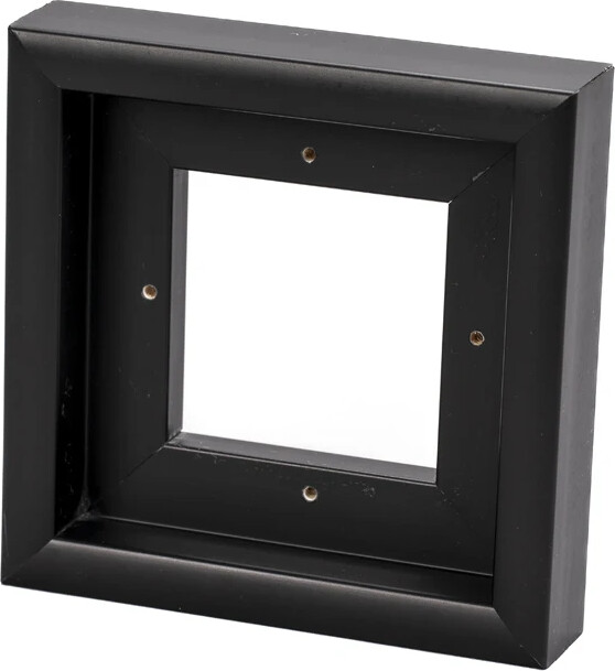 Svæveramme Til Lærred - 10X10 Cm - Mat Sort - Artino