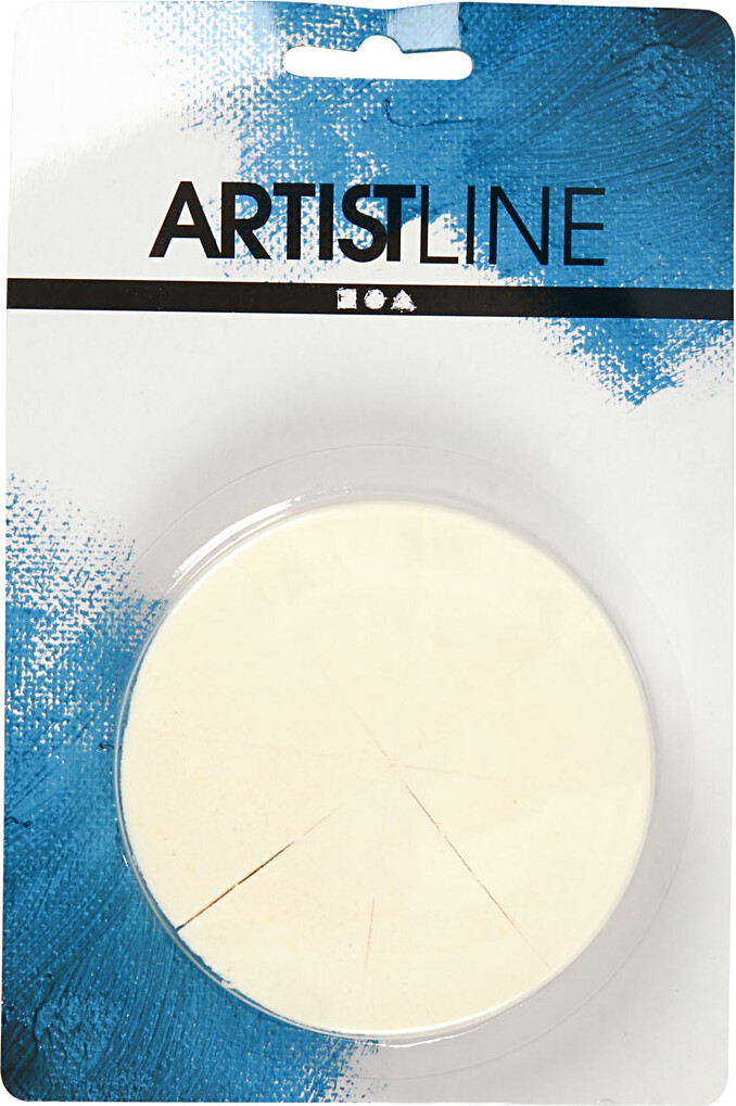 Skumsvampe Til Maling Og Makeup - Hvid - 40X25 Mm - 8 Stk