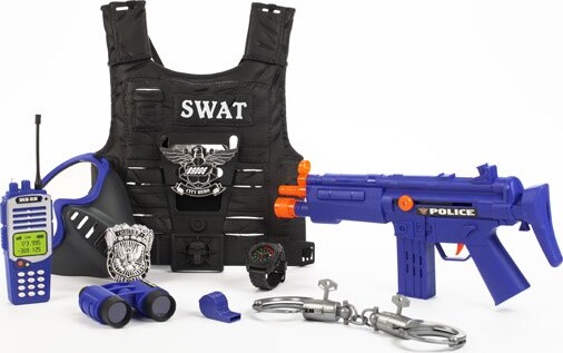 Politi Legetøj Til Børn - 9 Dele