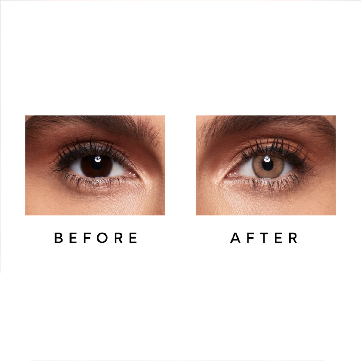 Swati - Farvede Kontaktlinser 1 Måned - Sandstone