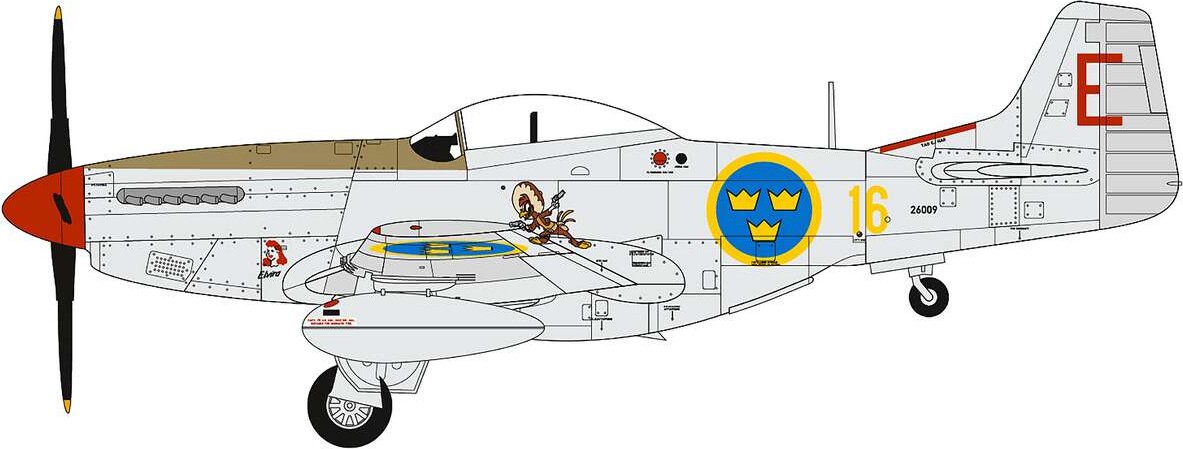 Airfix A40004 - Swedish Air Force 100Th Anniversary Set Fly - 1 72
