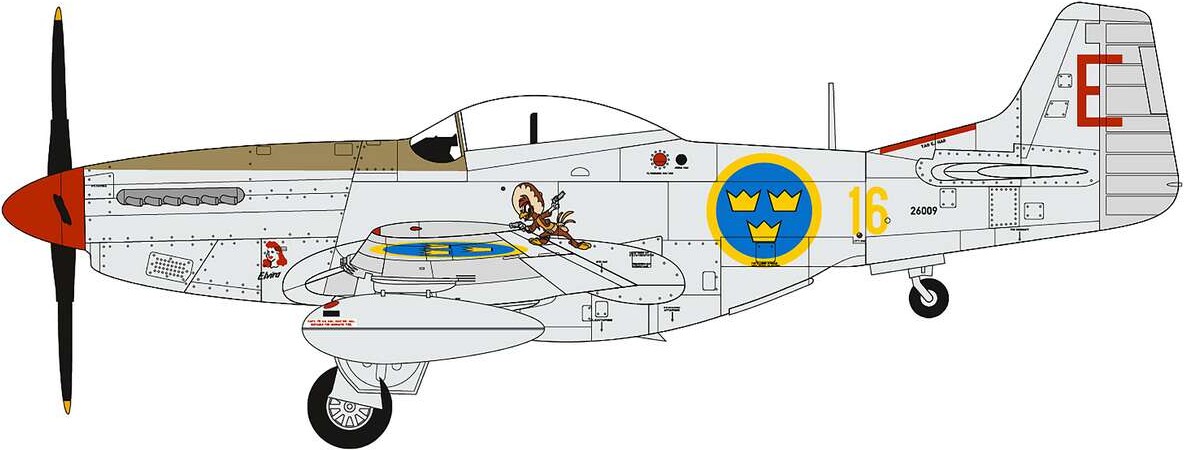 Airfix A40004 - Swedish Air Force 100Th Anniversary Set Fly - 1 72