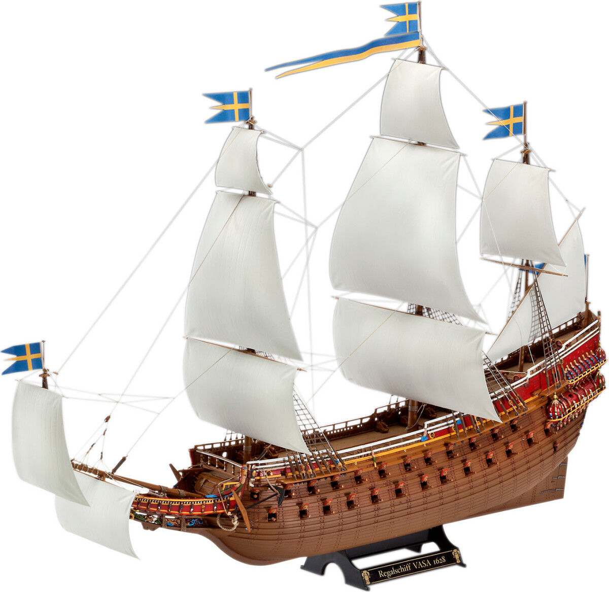Revell - Vasa Swedish Regal Warship - 1 150 - Level 4 - 05414