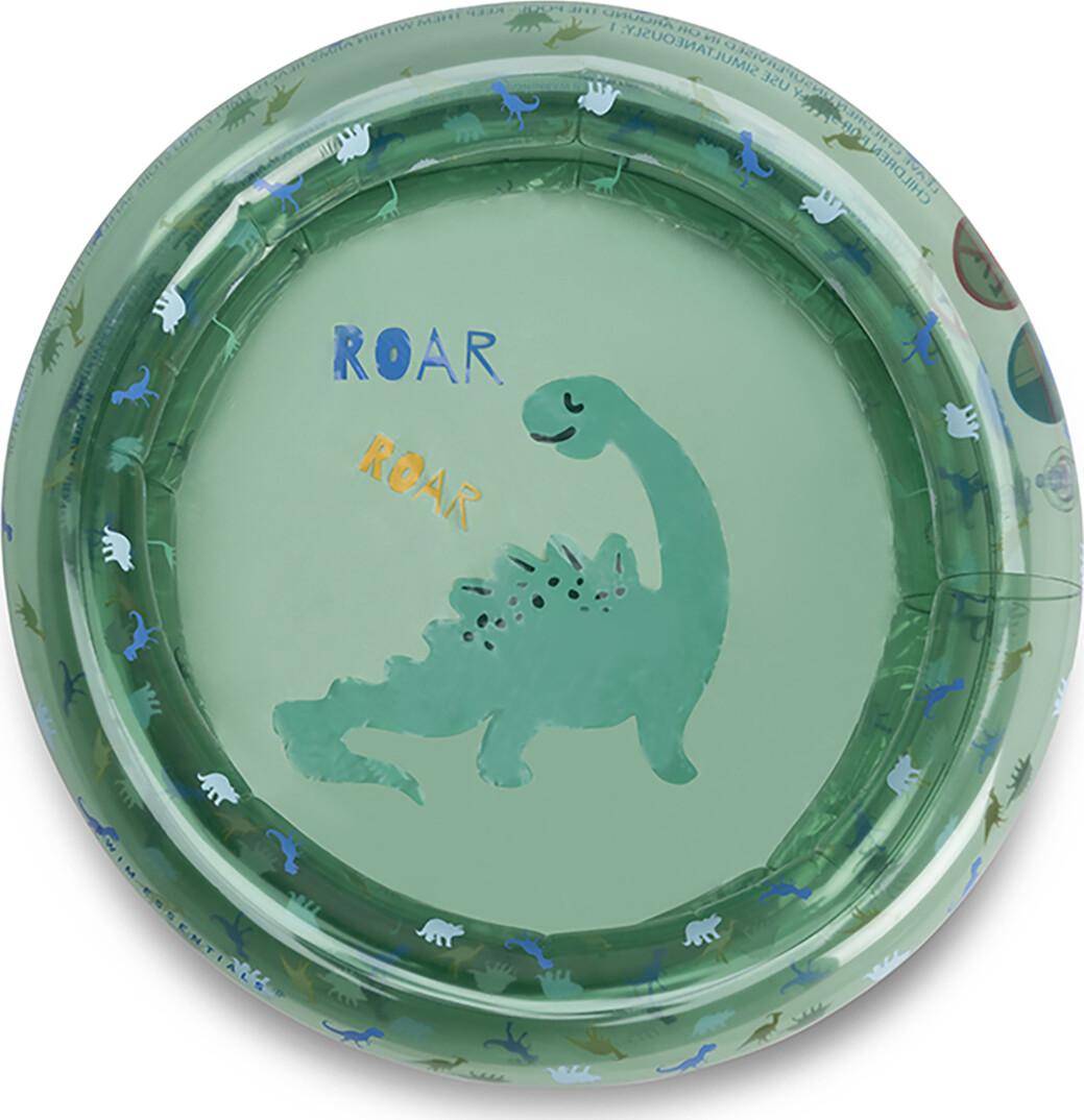 Swim Essentials - Badebassin 60 Cm - Dino Blue-Green