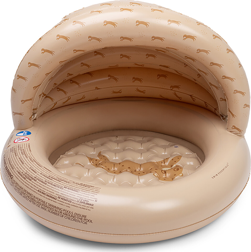 Swim Essentials - Badebassin Med Skygge 100 Cm - Roamer Canopy