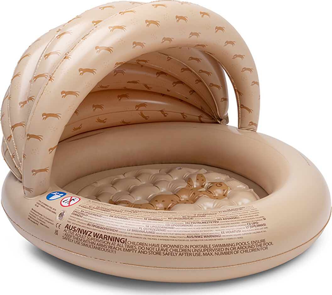 Swim Essentials - Badebassin Med Skygge 100 Cm - Roamer Canopy
