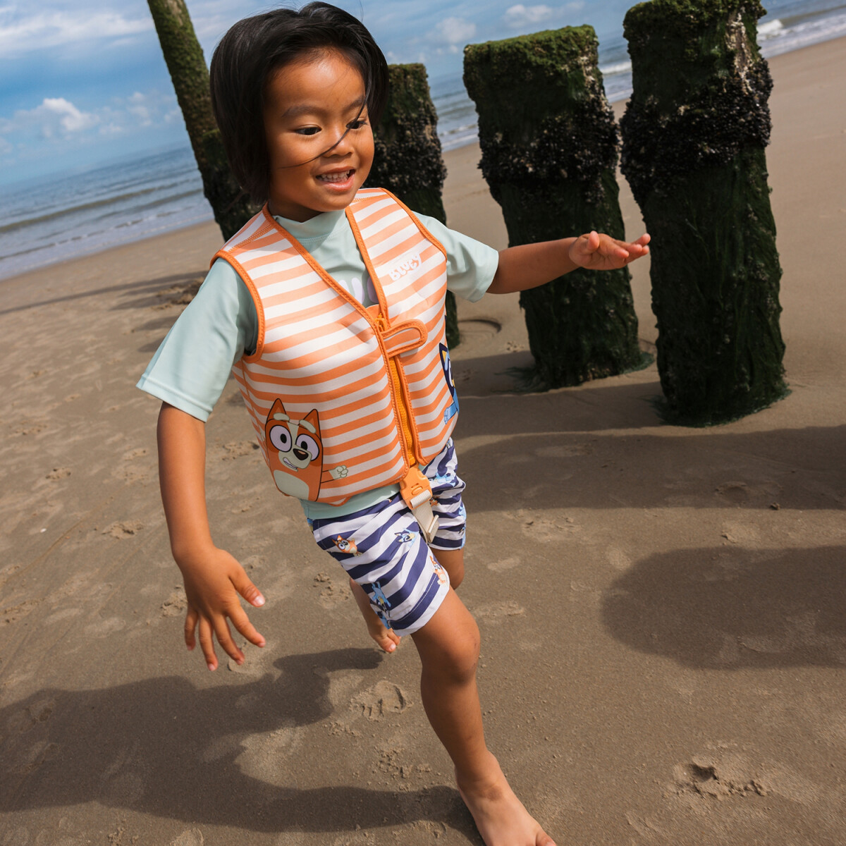 Swim Essentials - Svømmevest - 1-2 År - 11-15 Kg - Bluey