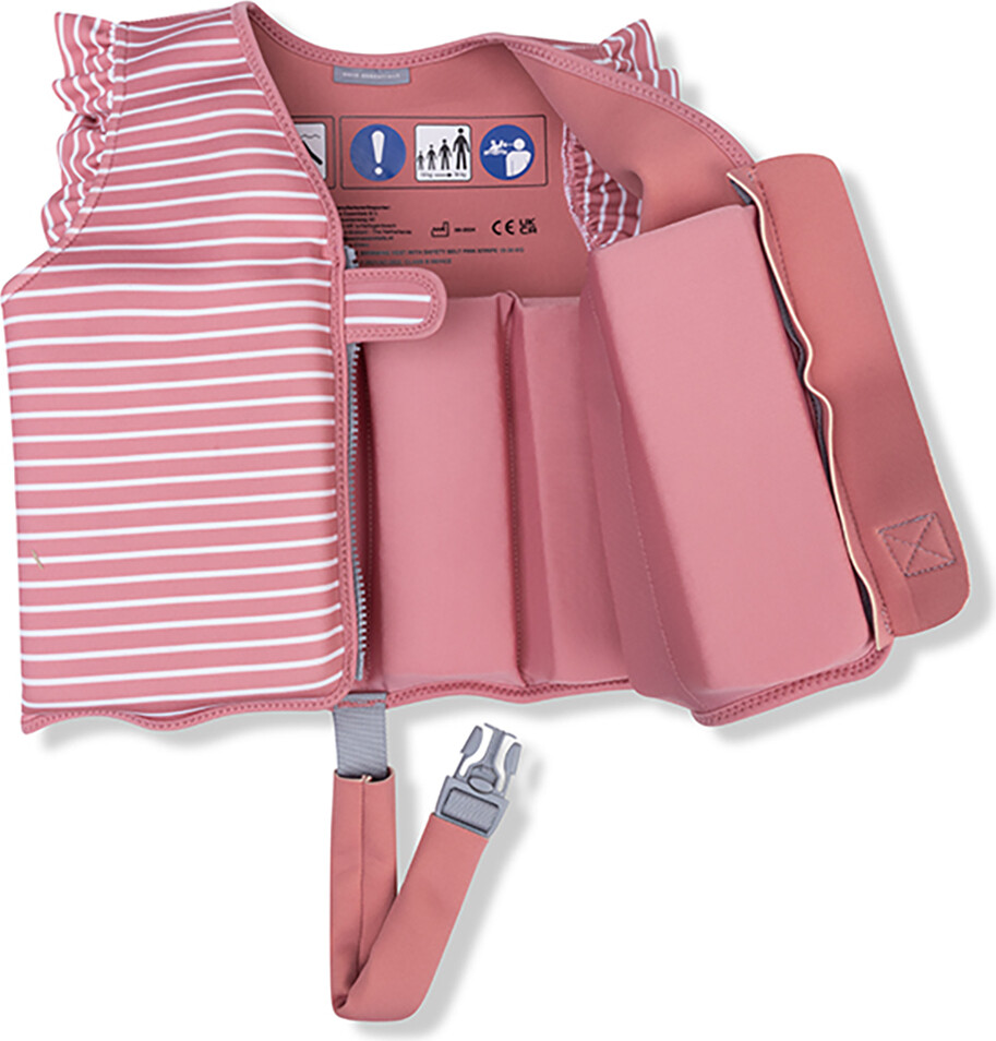 Swim Essentials - Svømmevest - 2-3 År - 15-18 Kg - Blomst Pink