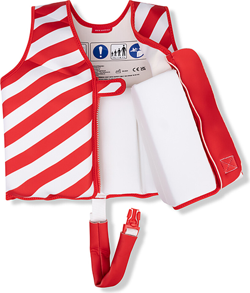 Swim Essentials - Svømmevest - 2-3 År - 15-18 Kg - Krabbe Rød