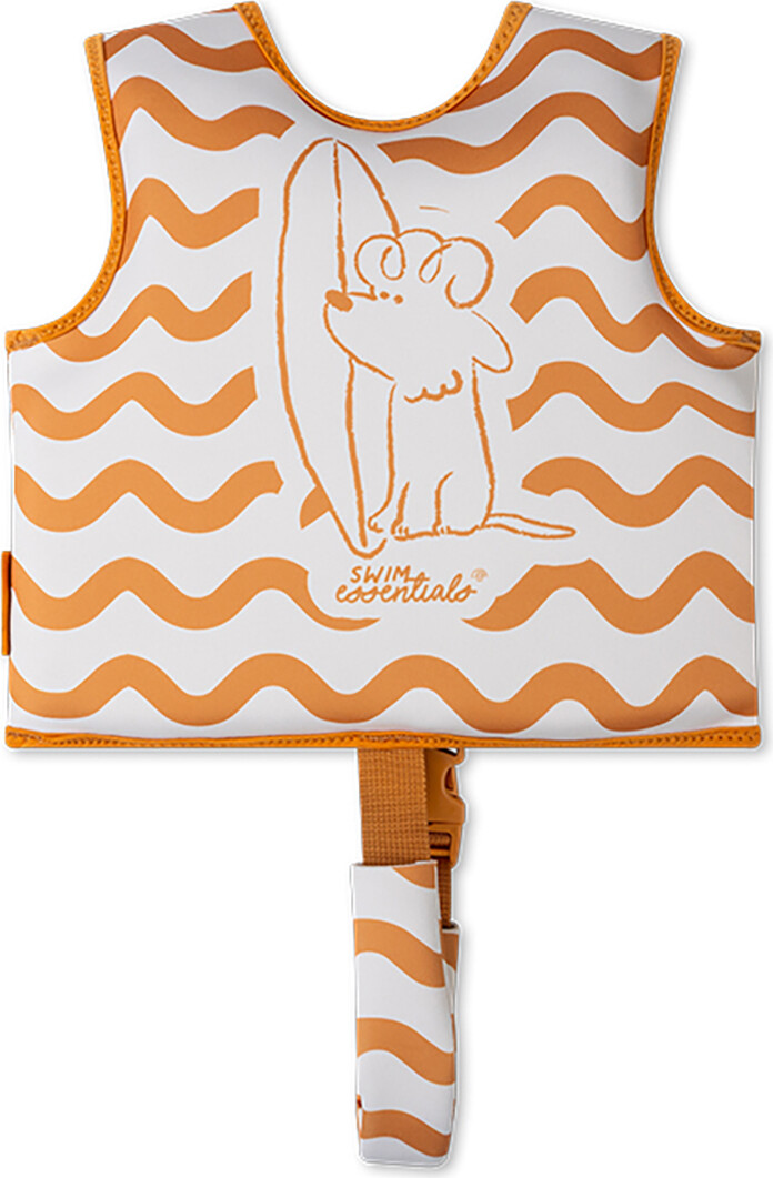 Swim Essentials - Svømmevest 15-18 Kg - Orange Surfer