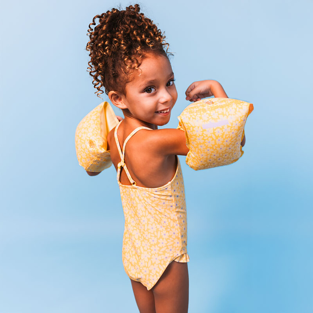 Swim Essentials - Svømmevinger 0-2 År - Florish Yellow