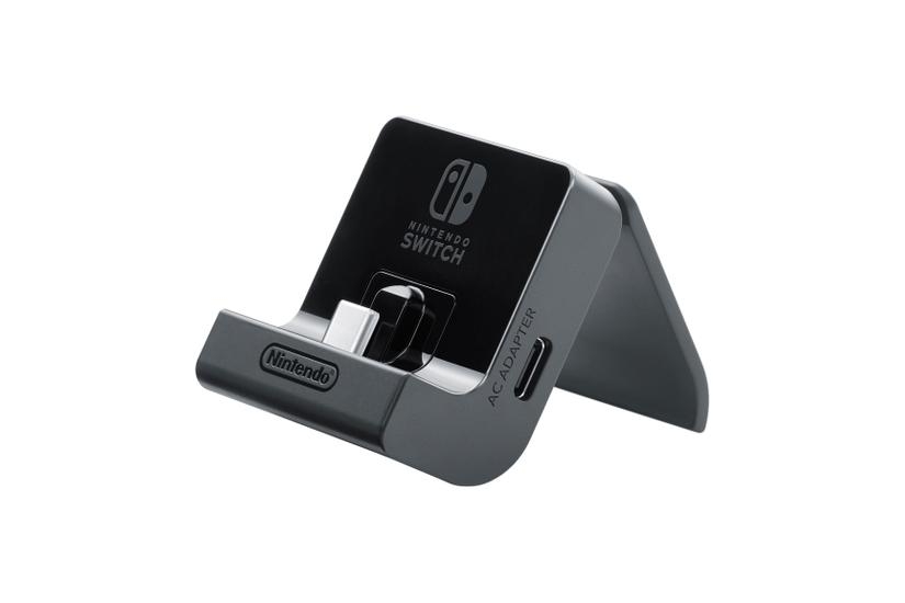 Nintendo Switch - Justerbar Oplader Og Stander
