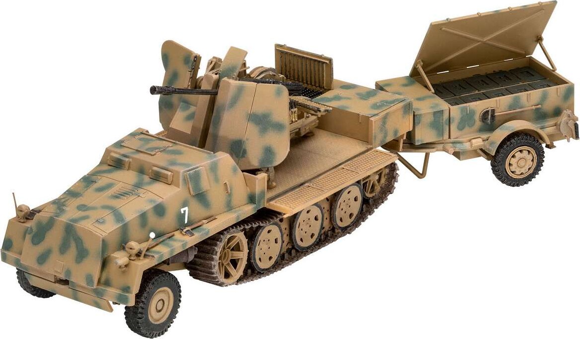 Revell - Sws With Flak 43 Tank Byggesæt - 1 72 - Level 4 - 03293