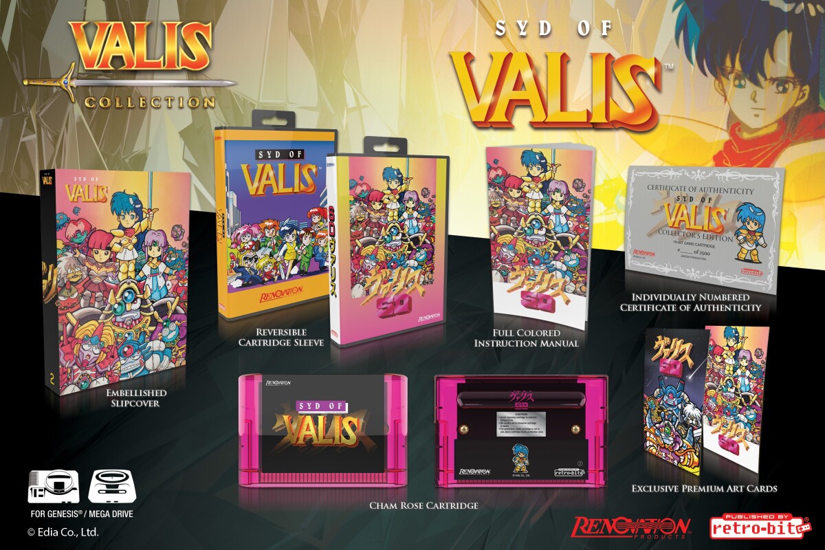 Syd Of Valis - Collectors Edition - Til Sega Genesismega Drive