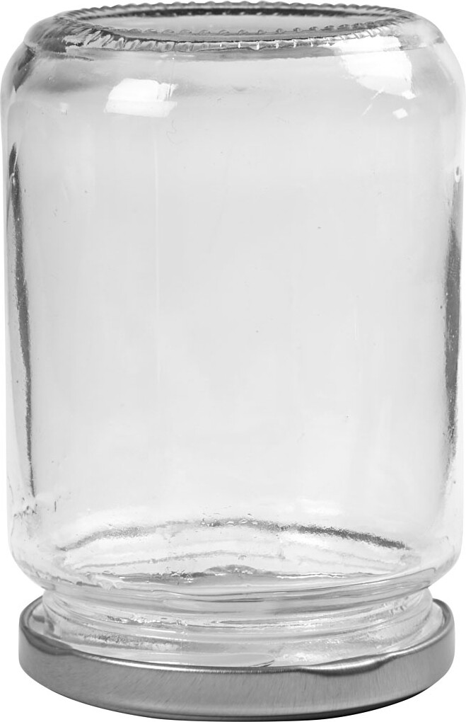 Sylteglas Med Skruelåg - 370 Ml - 11X7 5 Cm - 6 Stk