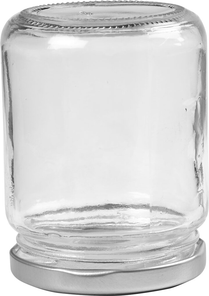 Sylteglas Med Skruelåg - 240 Ml - 9 1X6 8 Cm - 12 Stk