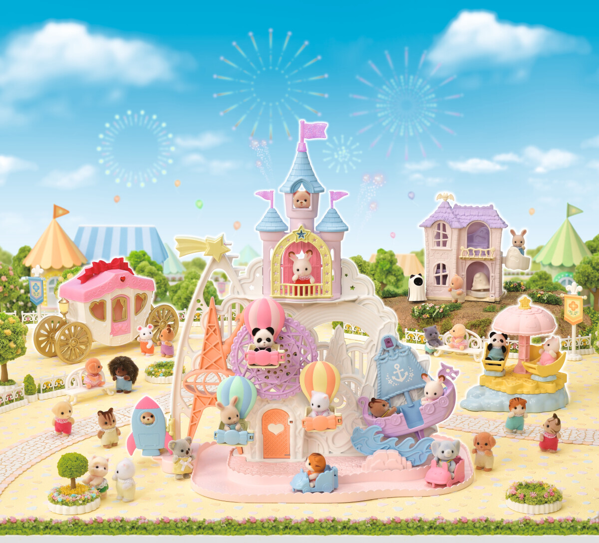 Sylvanian Families - Baby Forlystelsespark - 5537