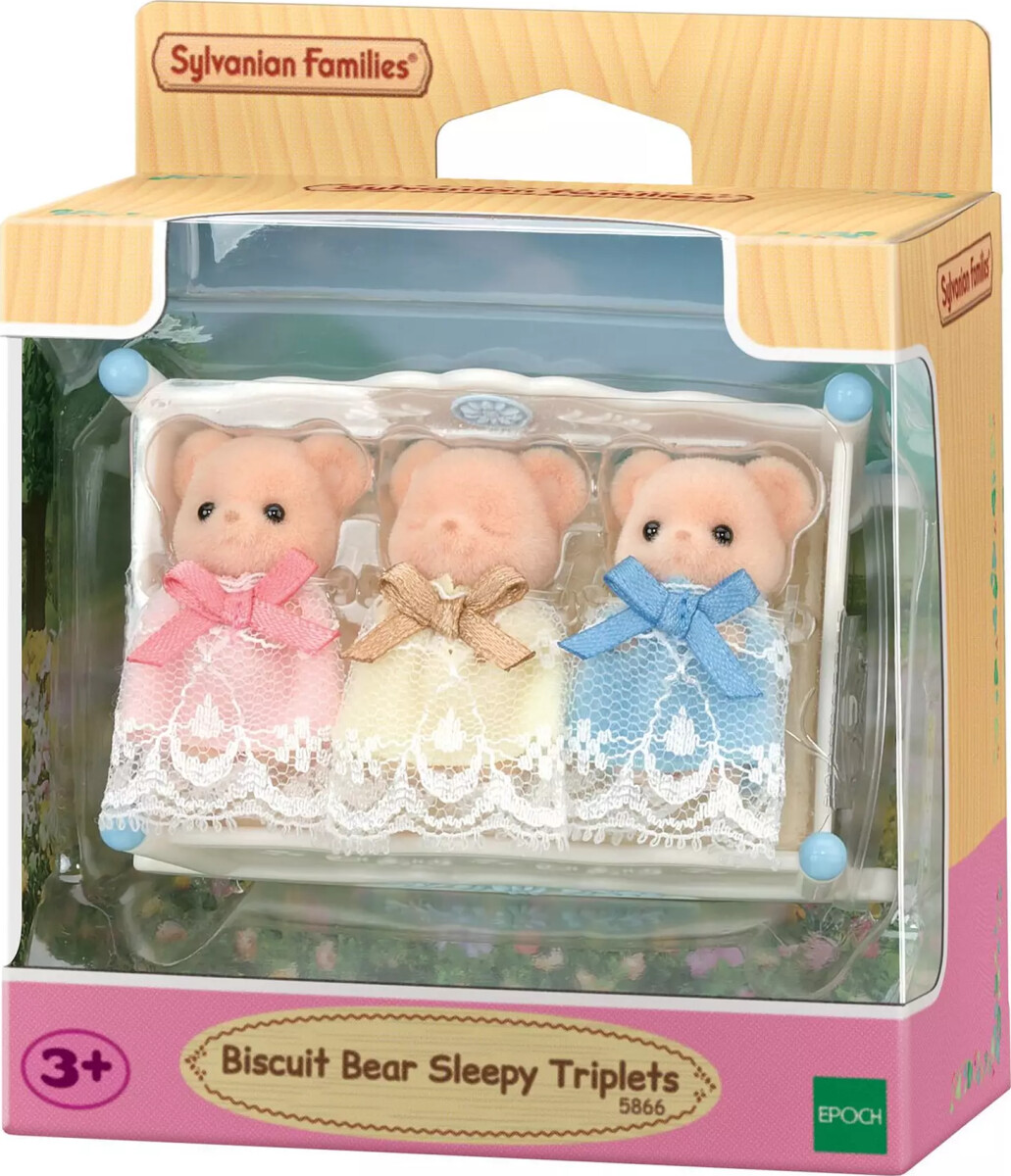 Sylvanian Families - Bjørne Kiksens Sovende Trillinger