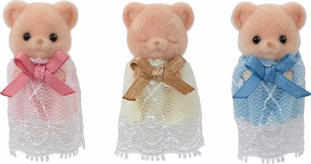 Sylvanian Families - Bjørne Kiksens Sovende Trillinger