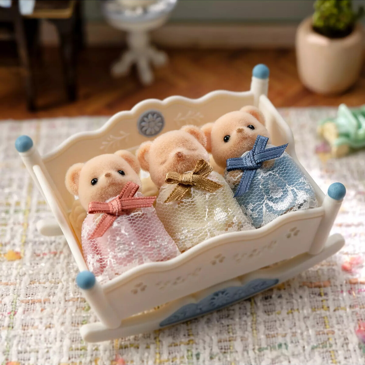 Sylvanian Families - Bjørne Kiksens Sovende Trillinger