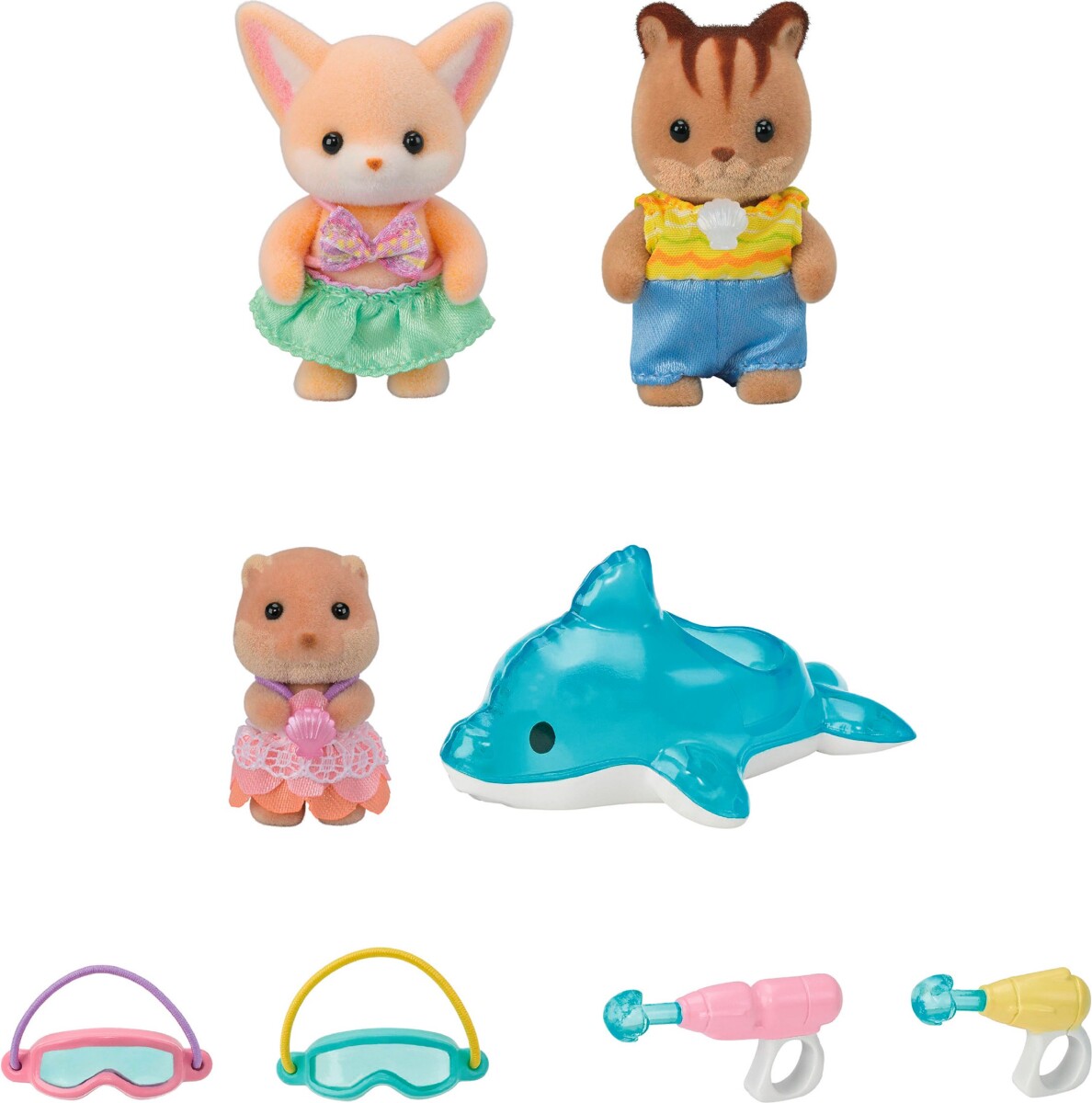 Sylvanian Families - Børnehave Venner - Badebassin Trio - 5749
