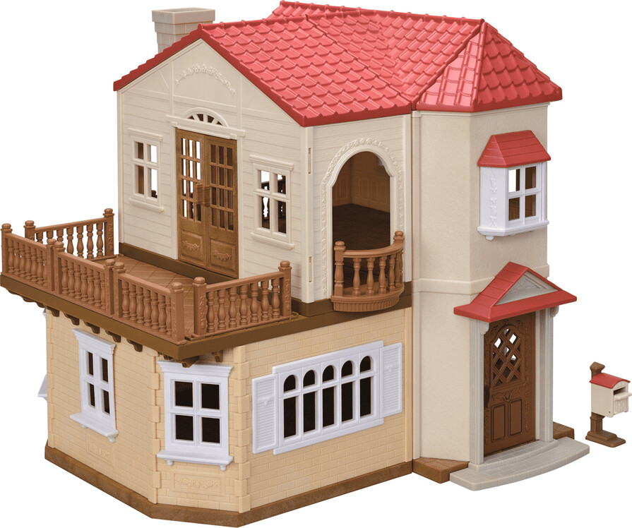 Sylvanian Families - Hus Med Lys Og Hemmeligt Loftsrum - 5708