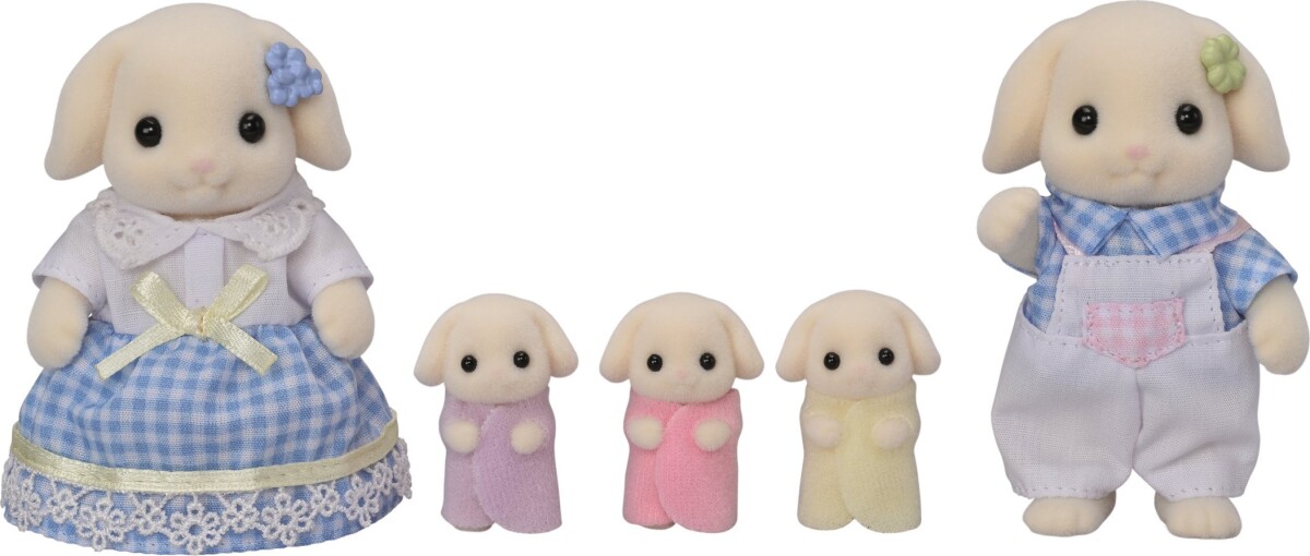 Sylvanian Families Figurer - Flora Kanin Familie - 5735