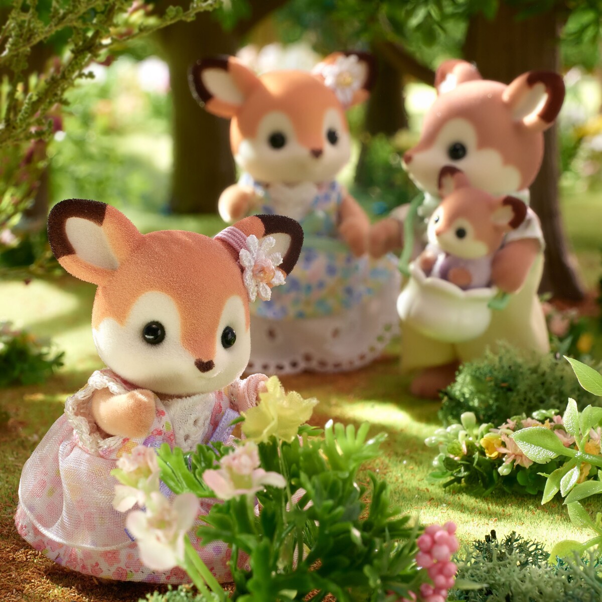 Sylvanian Families - Familien Hjort - 5799