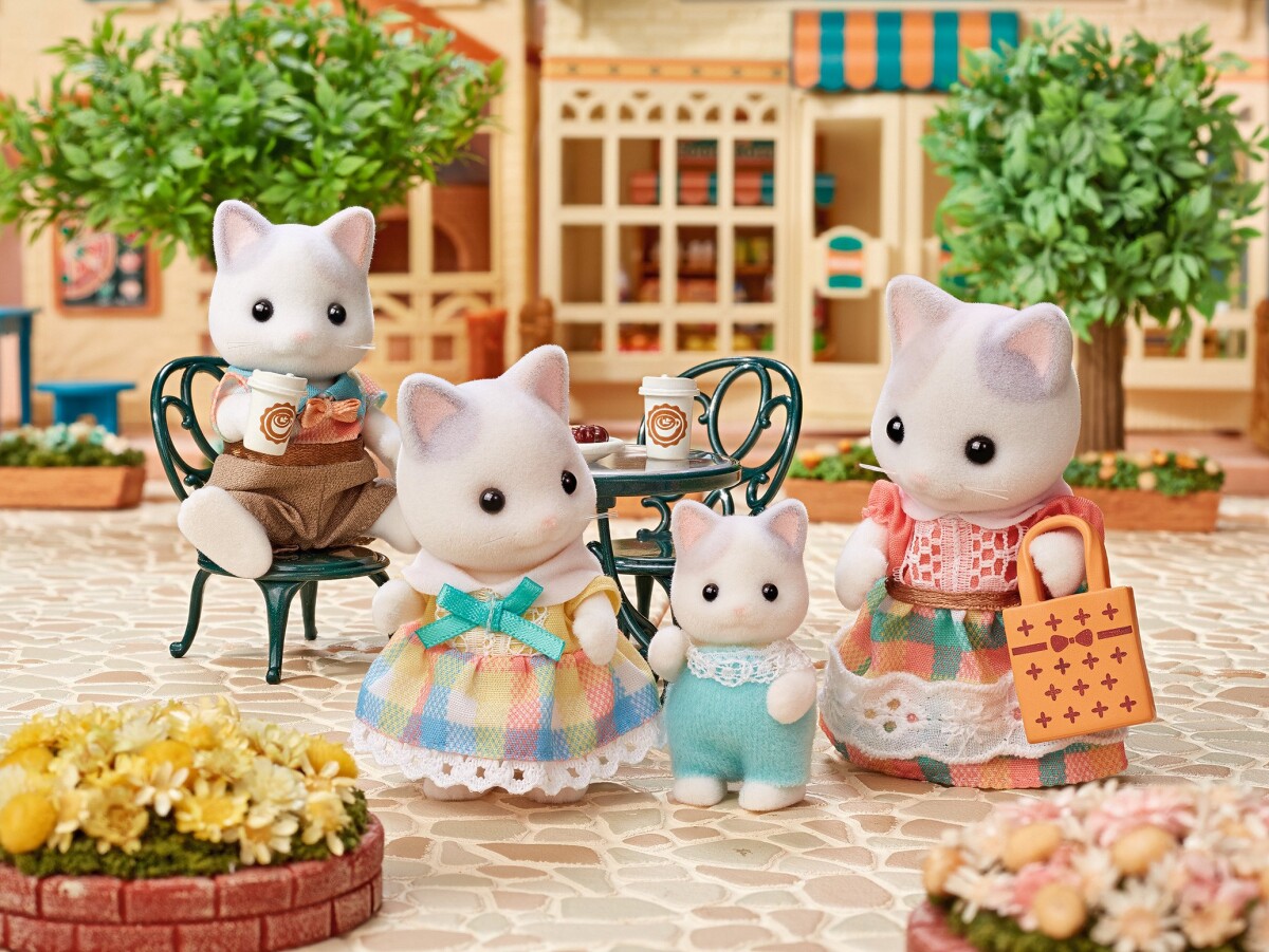 Sylvanian Families Figurer - Latte Kattefamilie - 5738