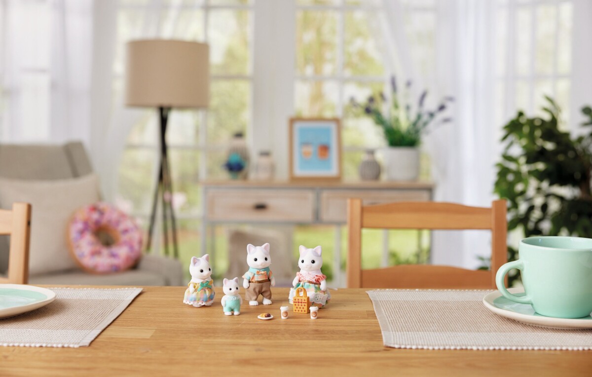 Sylvanian Families Figurer - Latte Kattefamilie - 5738