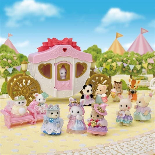 Sylvanian Families Figurer - Prinsesse Sæt - 5 Stk - 5703