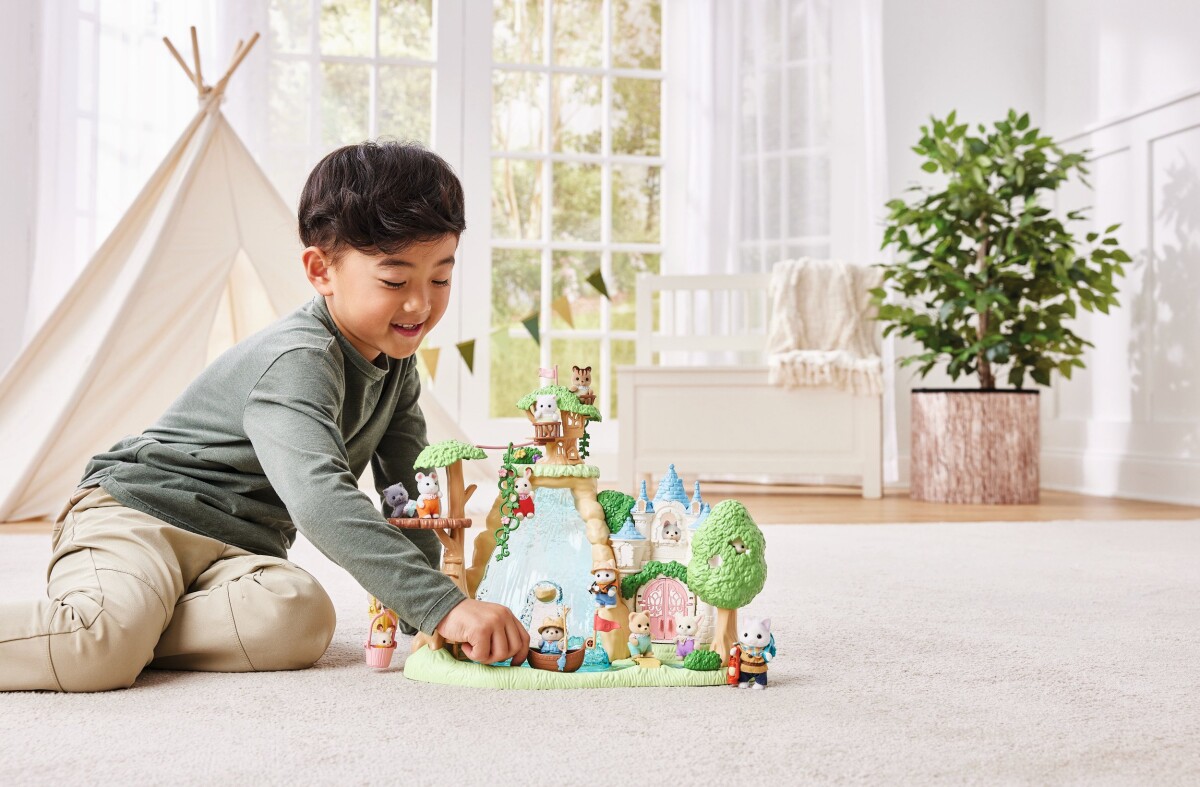 Sylvanian Families - Spændende Opdagelsessæt -Latte Cat Bror Baby 5763